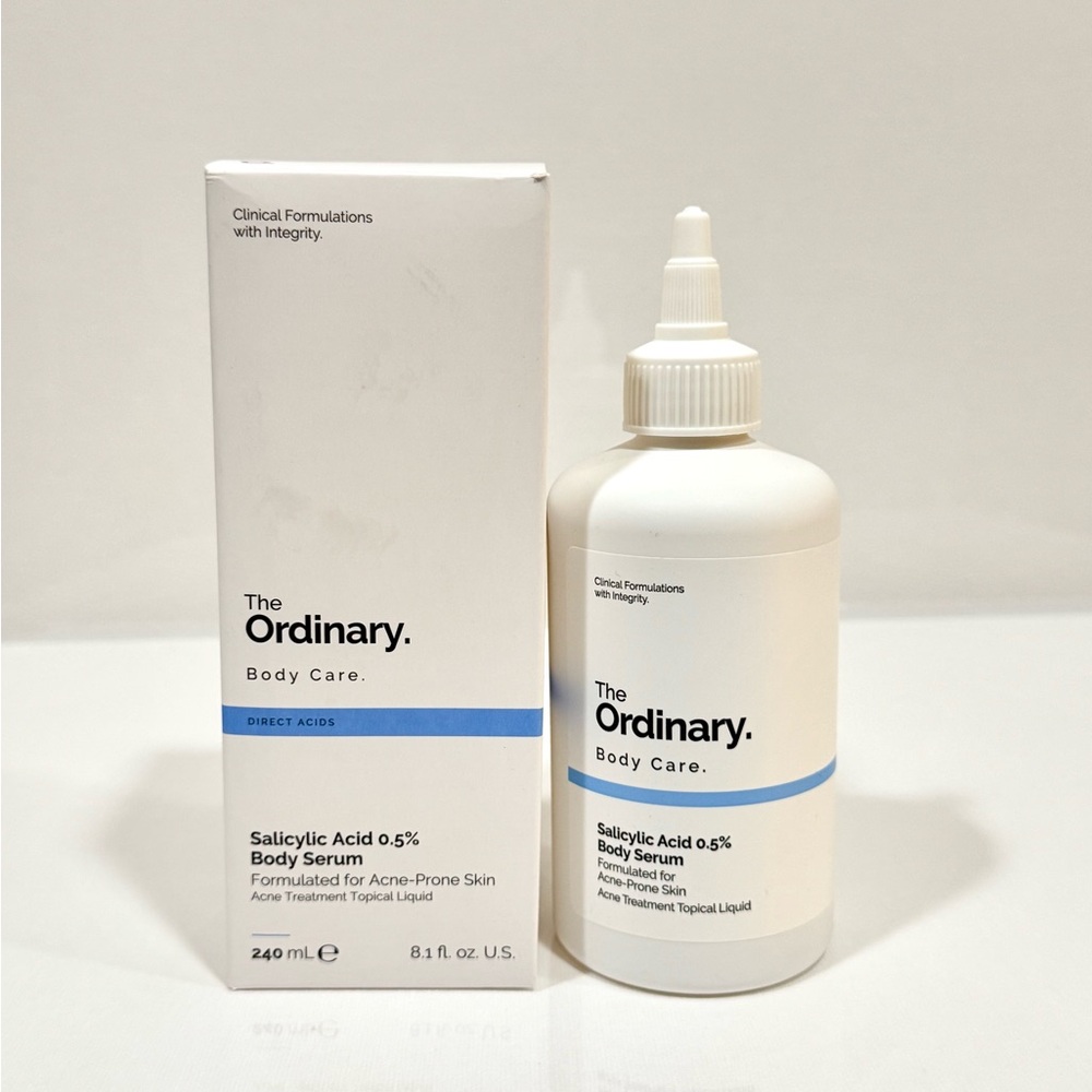 The Ordinary Salicylic Acid 0.5% Body Serum 8.1oz/240ml NIB